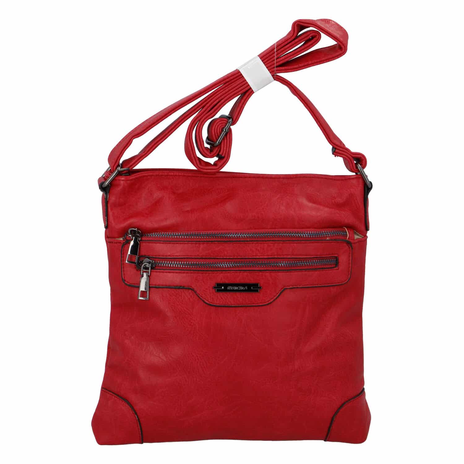 Dámská crossbody kabelka červená - Romina Hana červená