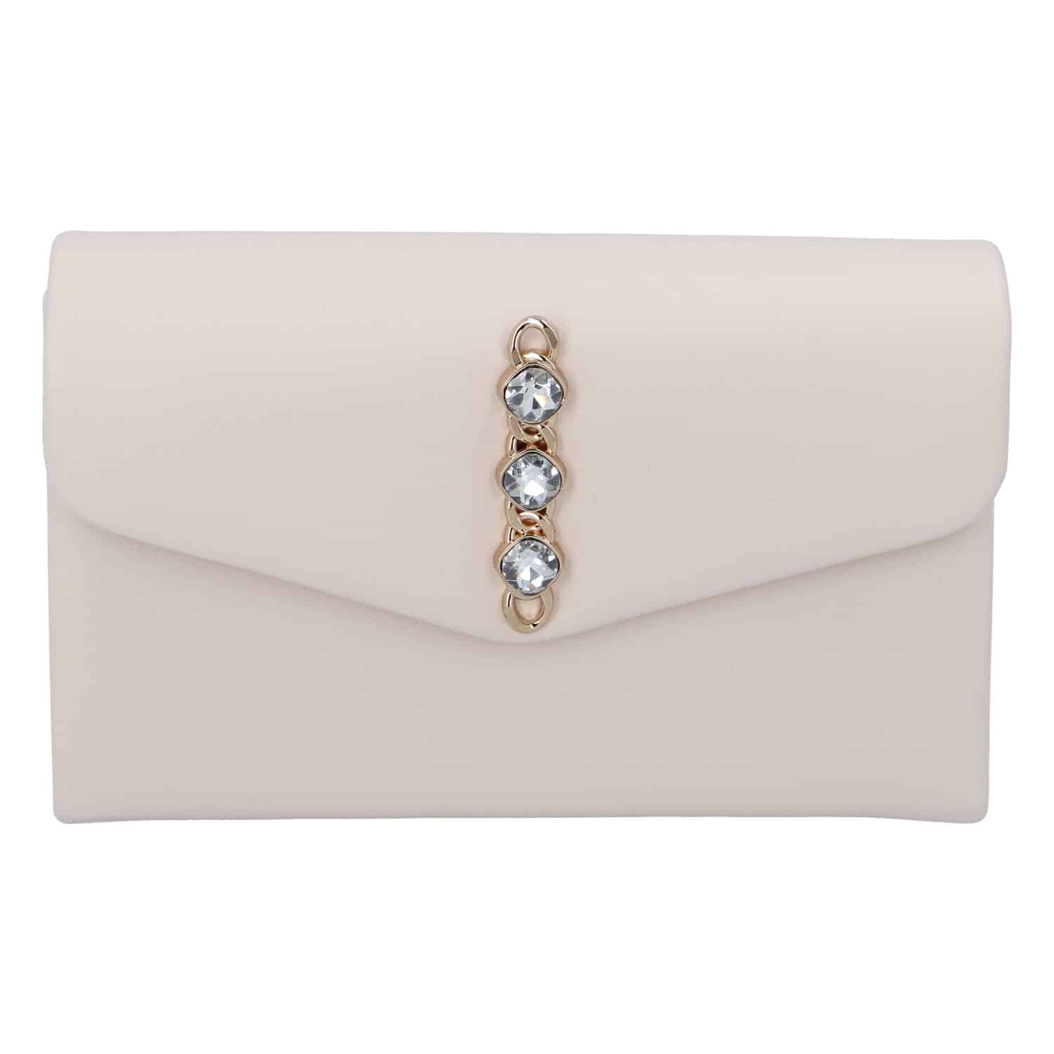 Dámské psaníčko pudrově béžové - Michelle Moon Idaymane béžová