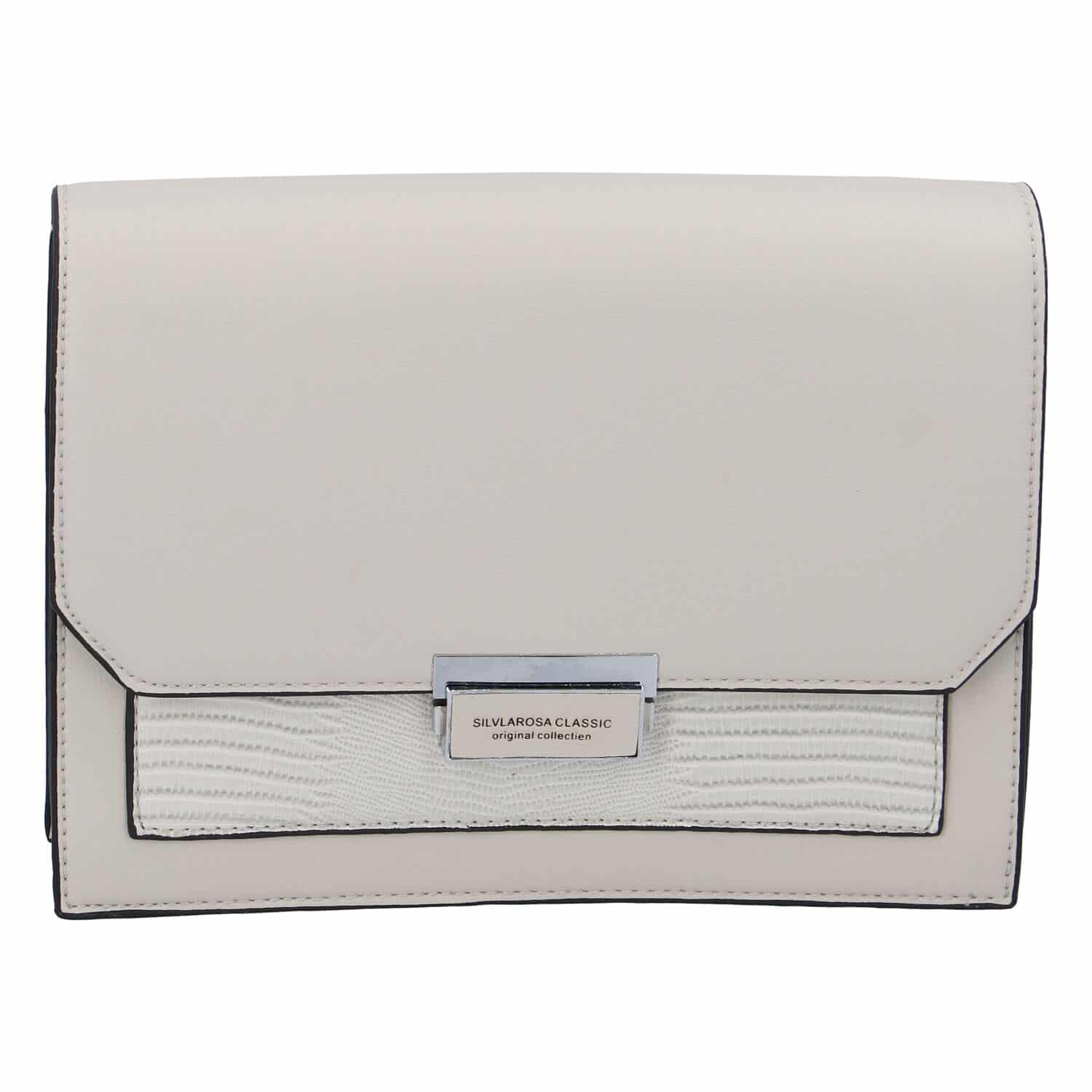 Dámská crossbody kabelka krémově béžová - Silvia Rosa Inkany krémová