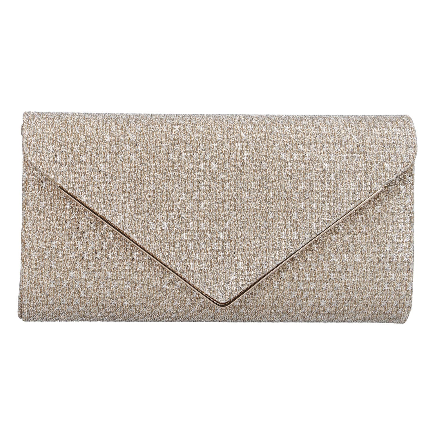 Originální dámské psaníčko zlaté - Michelle Moon HL442 zlatá