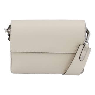 Elegantní kožená kabelka béžová - ItalY Kenesis béžová