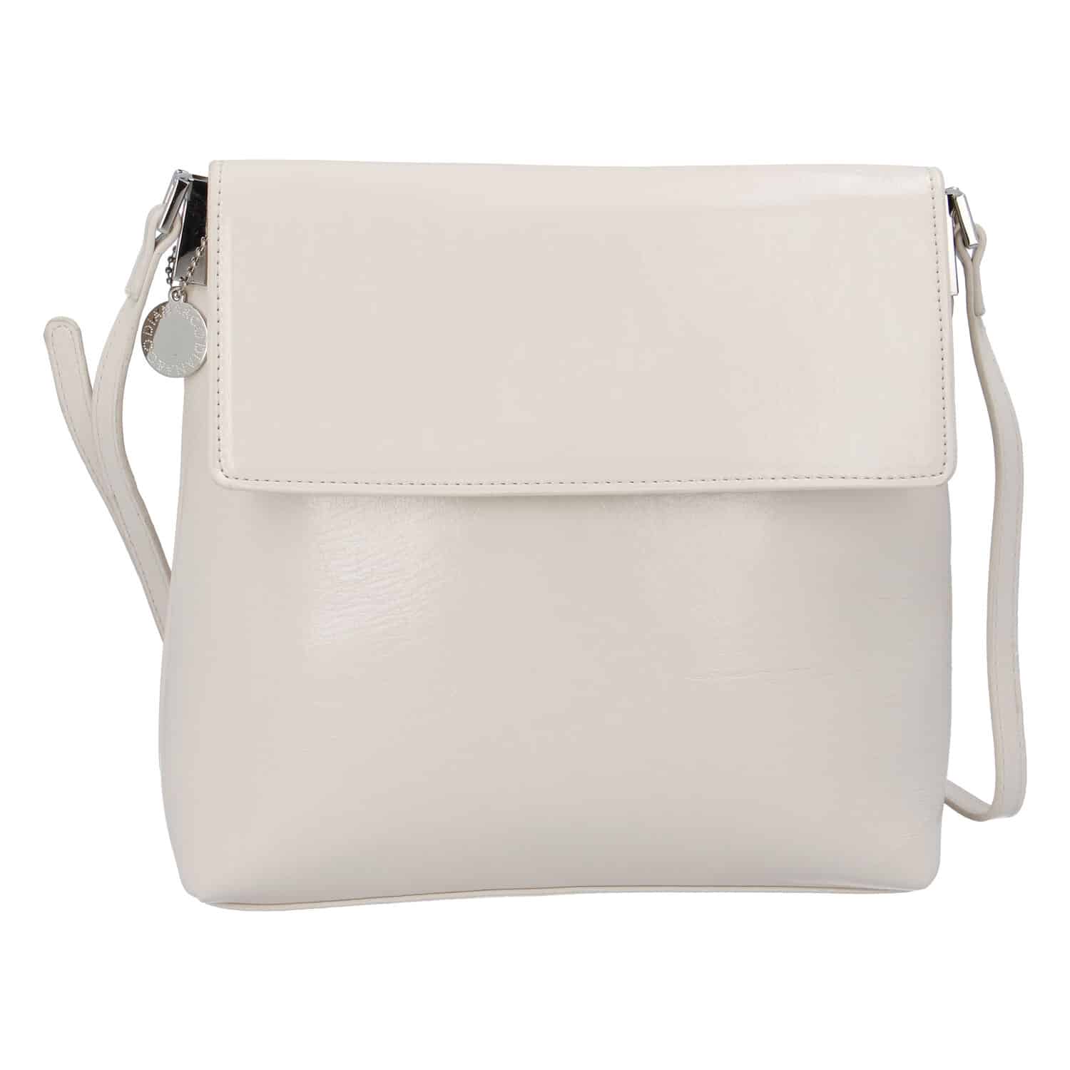 Dámská crossbody kabelka světle béžová - DIANA & CO Buzzy béžová