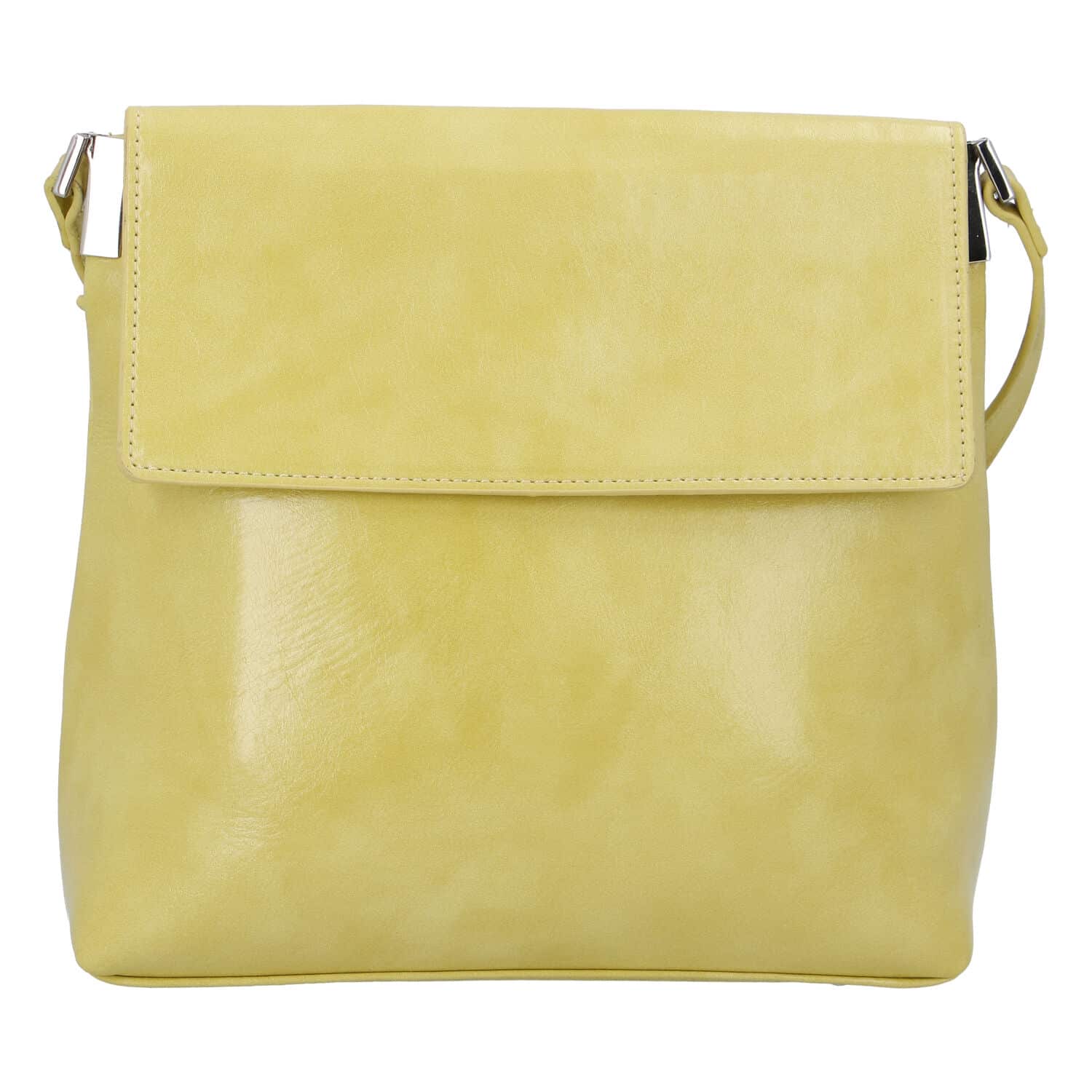 Dámská crossbody kabelka žlutá - DIANA & CO Buzzy žlutá