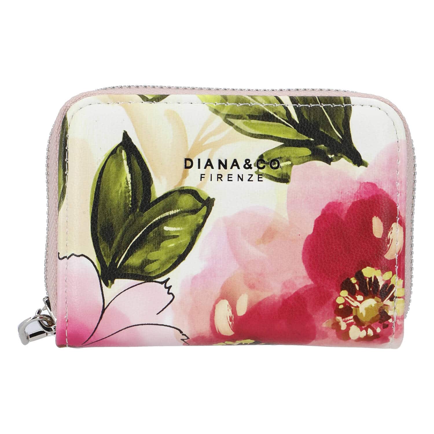 Dámské pouzdro na karty růžové - DIANA & CO Limited růžová