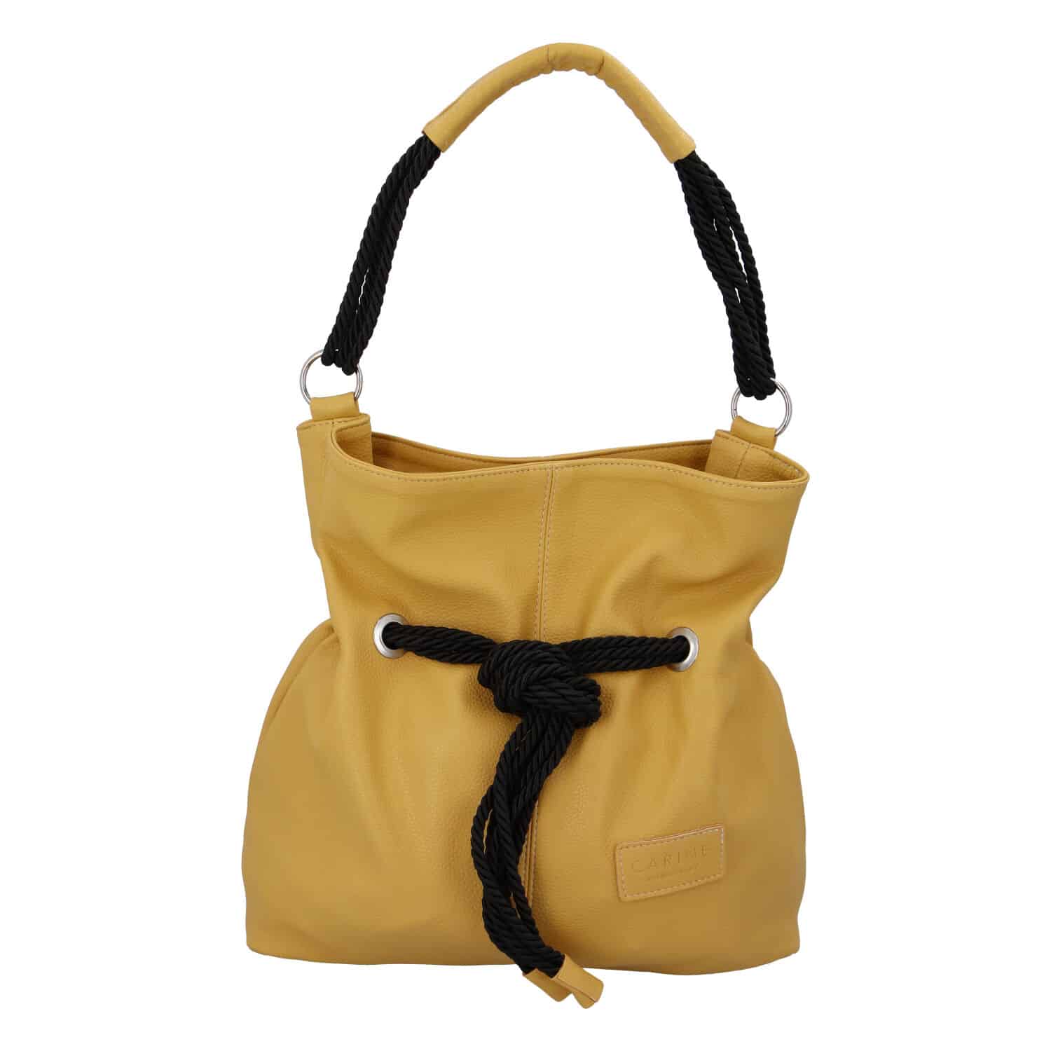 Dámská kabelka žlutá - Carine C1000 žlutá