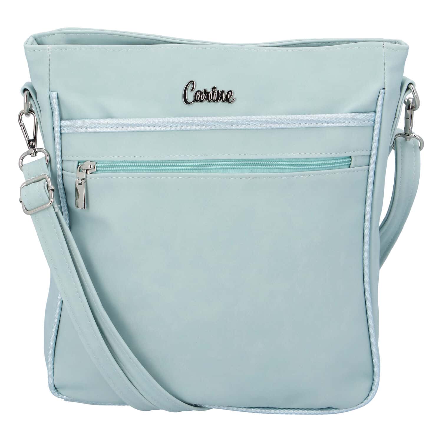 Dámská crossbody kabelka mentolová - Carine Ennery mentolová