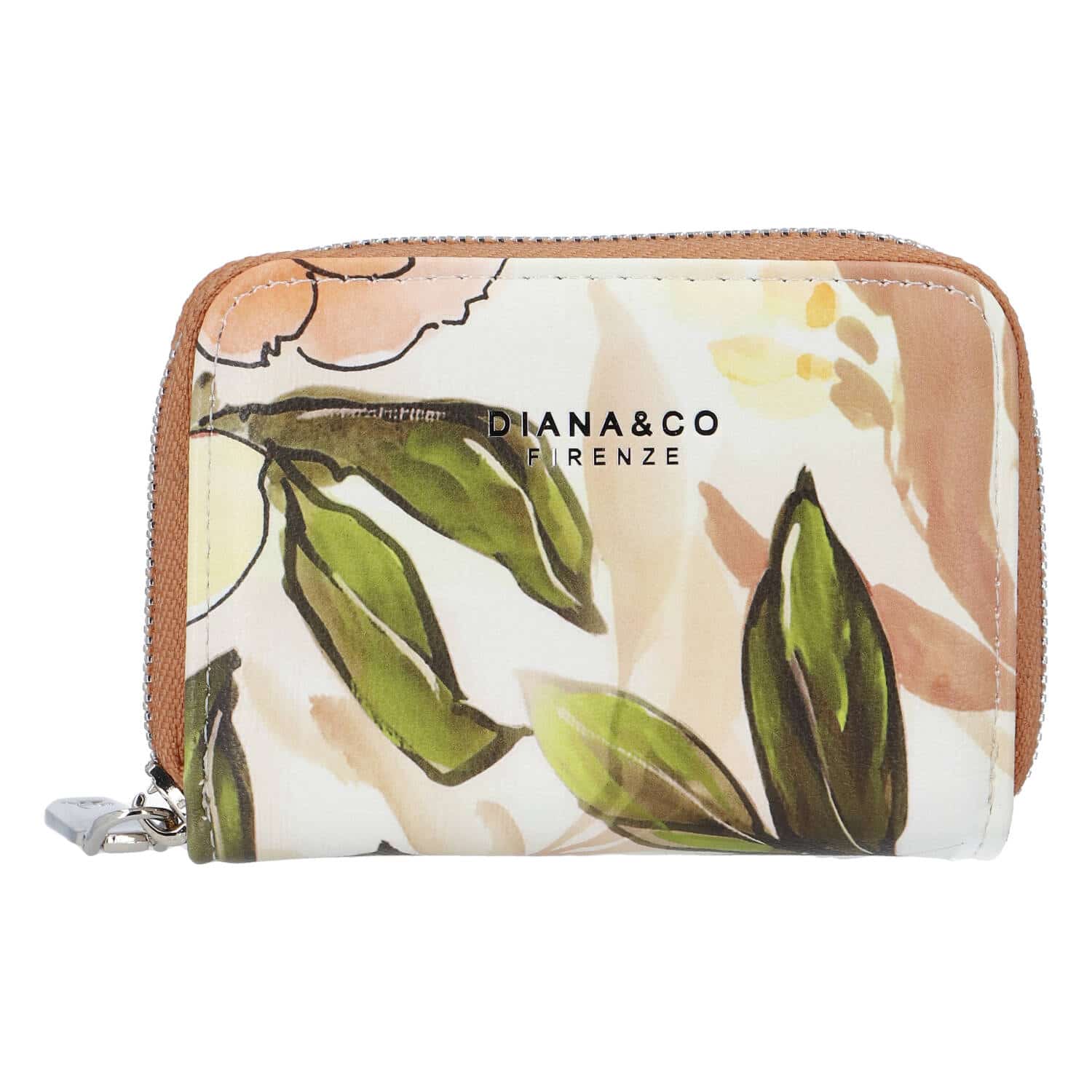 Dámské pouzdro na karty pudrové - DIANA & CO Limited pudrová