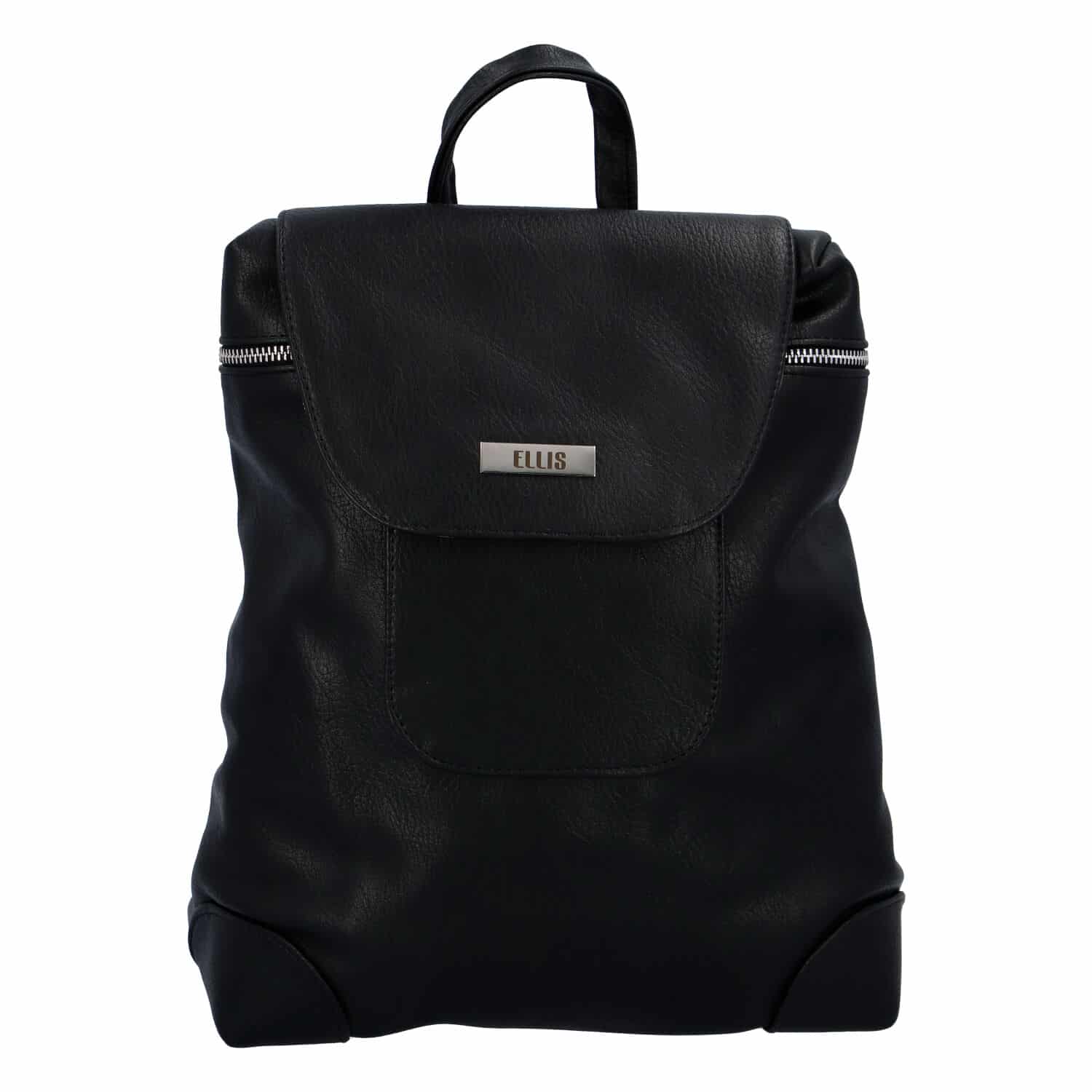 Dámský městský batůžek černý - Ellis Haag černá