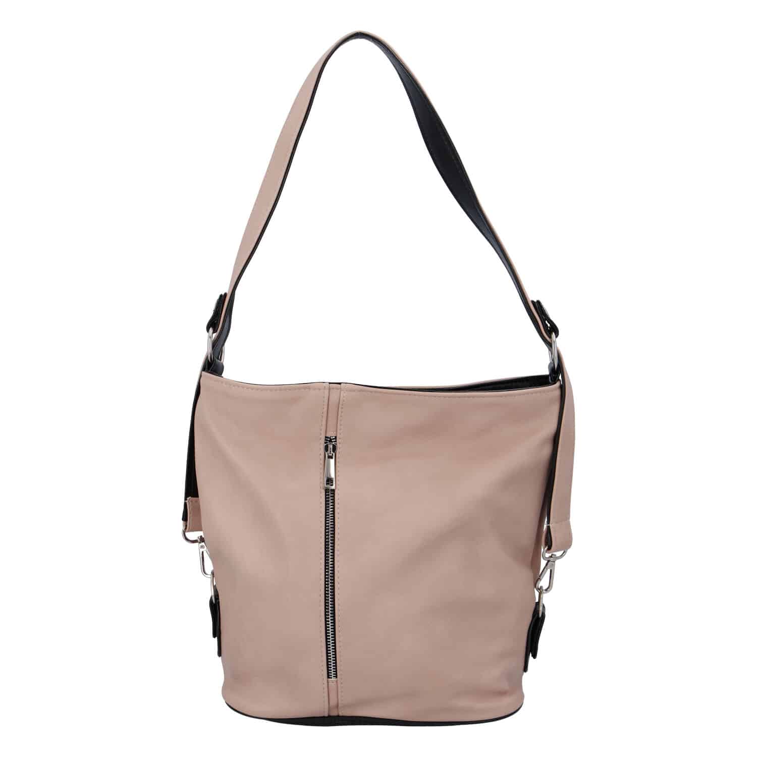 Dámská kabelka přes rameno růžová - Ellis Haarlem růžová