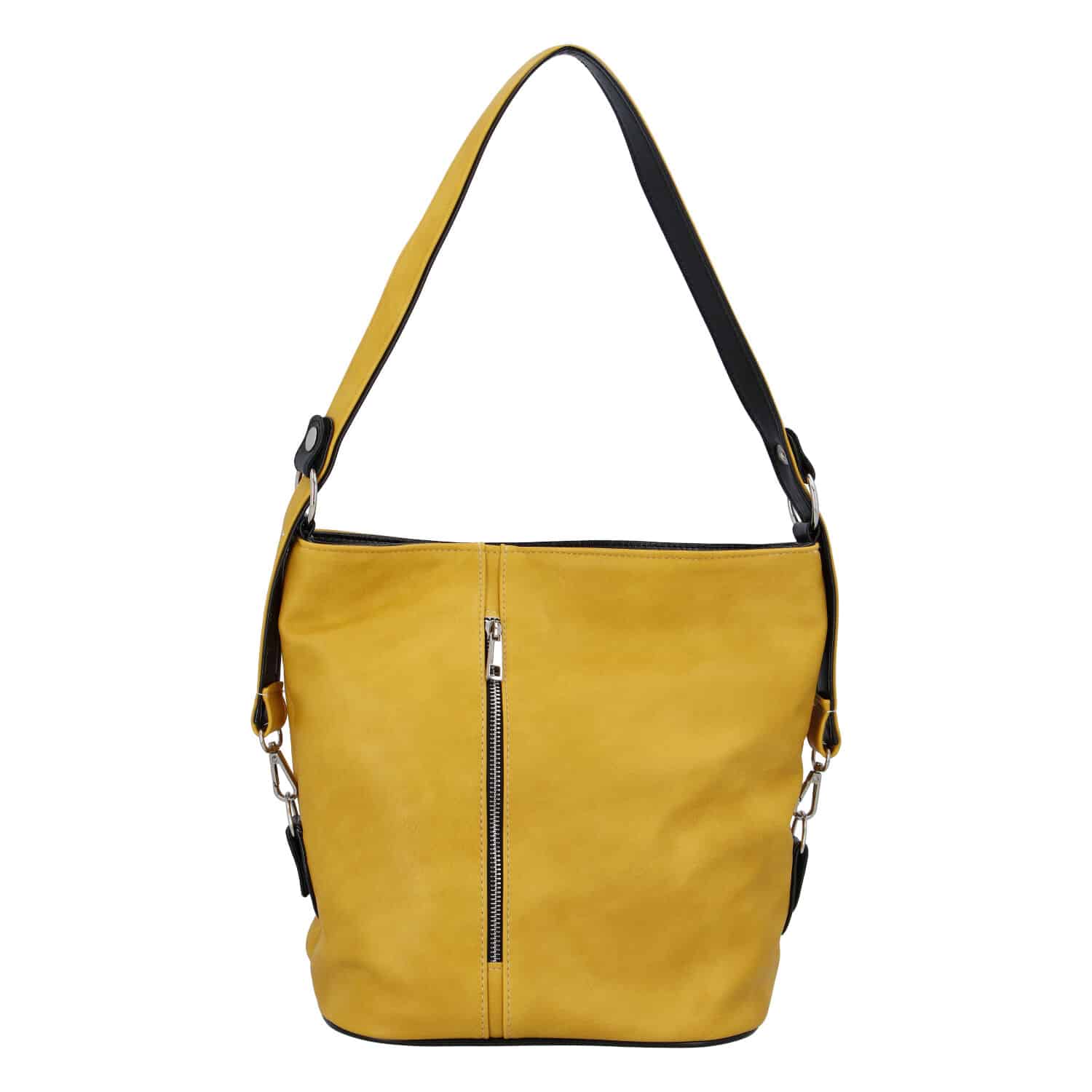Dámská kabelka přes rameno žlutá - Ellis Haarlem žlutá