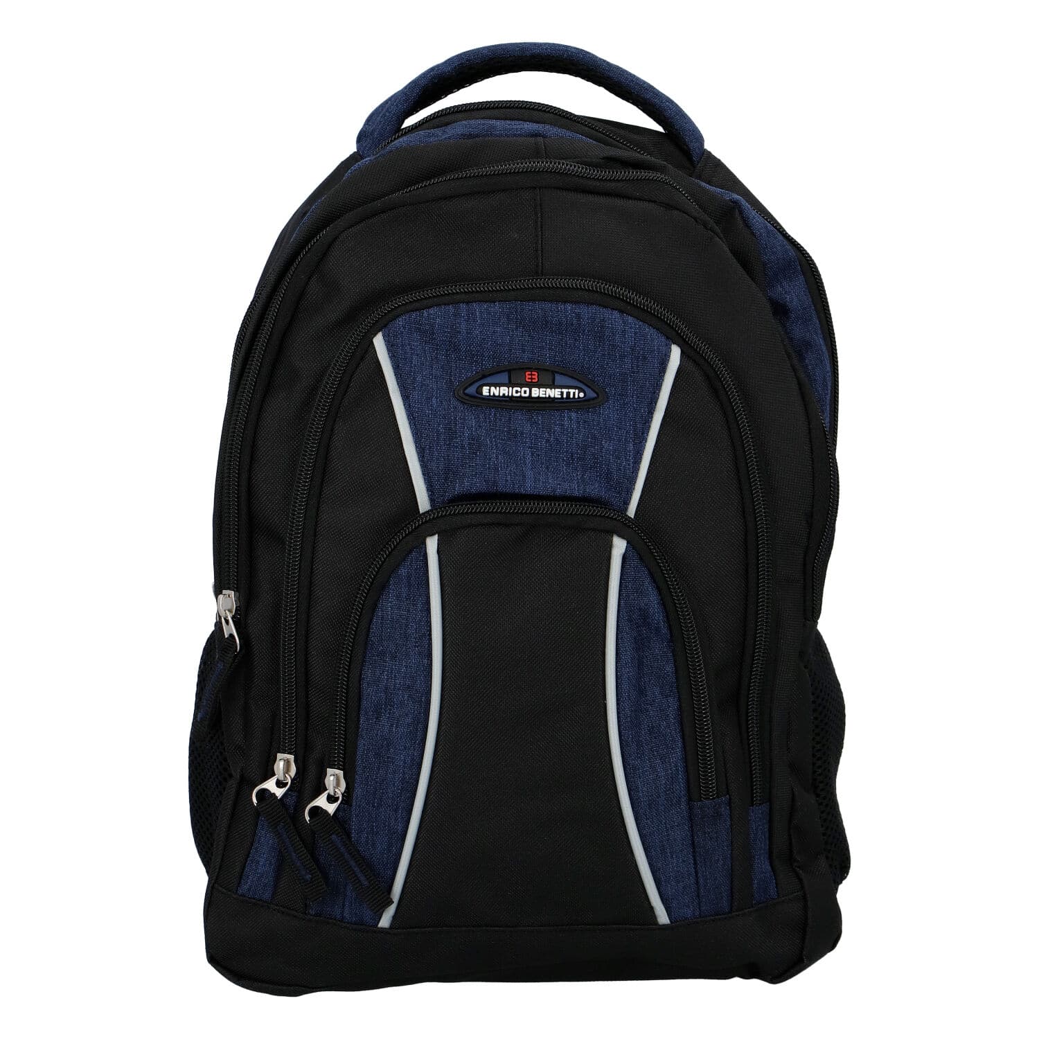 Sportovní batoh černo modrý - Enrico Benetti Schenzen tmavě modrá