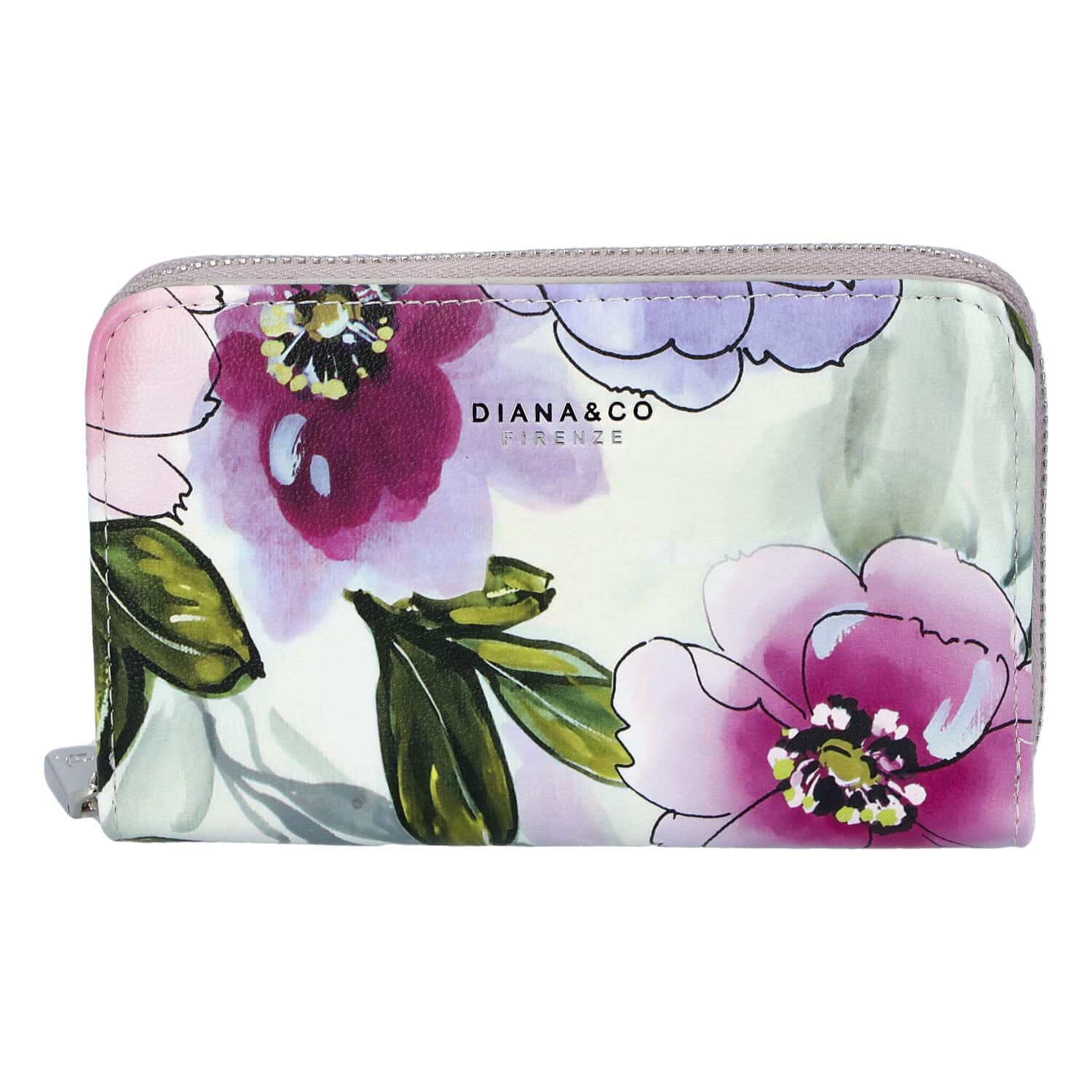 Dámská peněženka šedá - DIANA & CO Beperk šedá