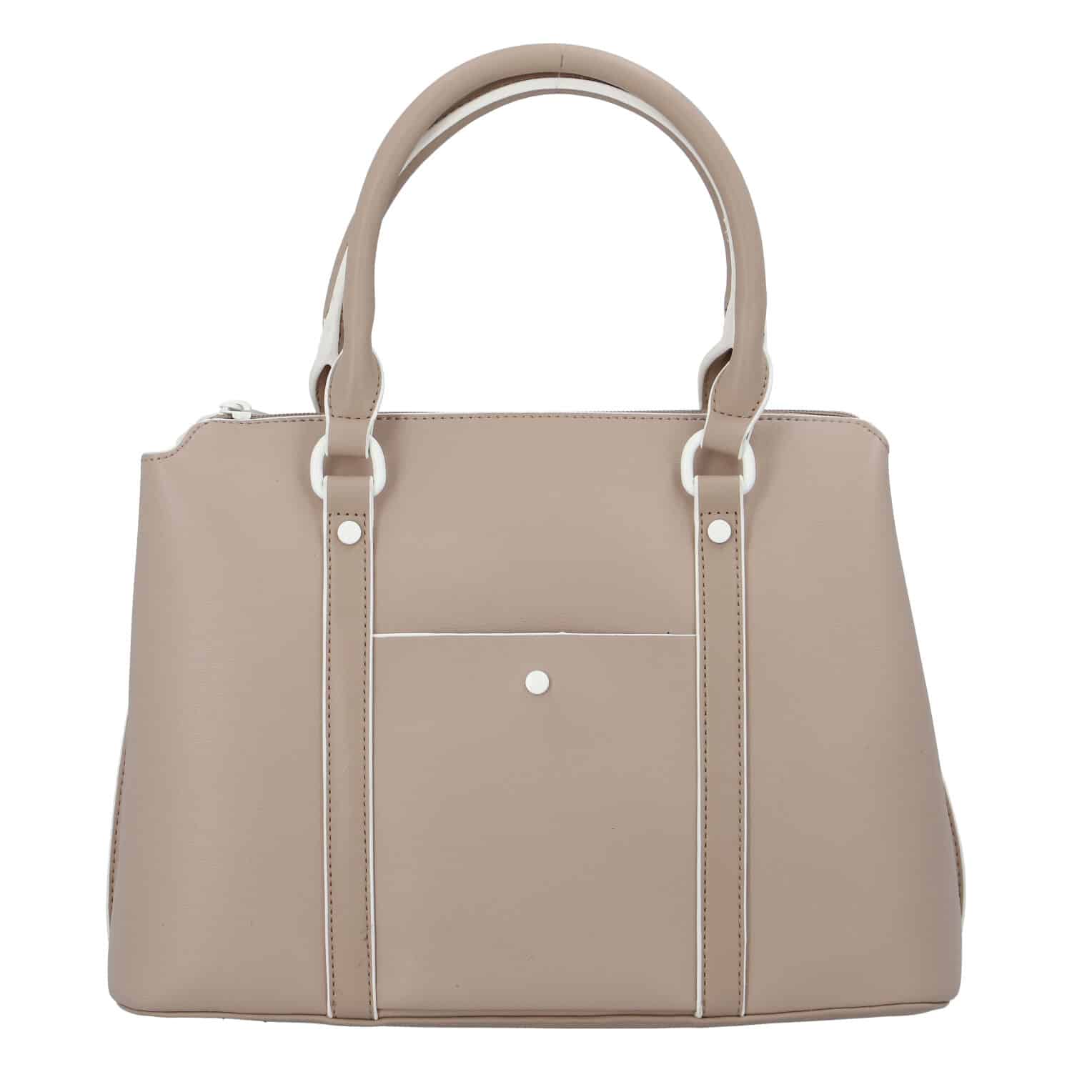 Dámská kabelka do ruky tmavě béžová - DIANA & CO Cerendy béžová