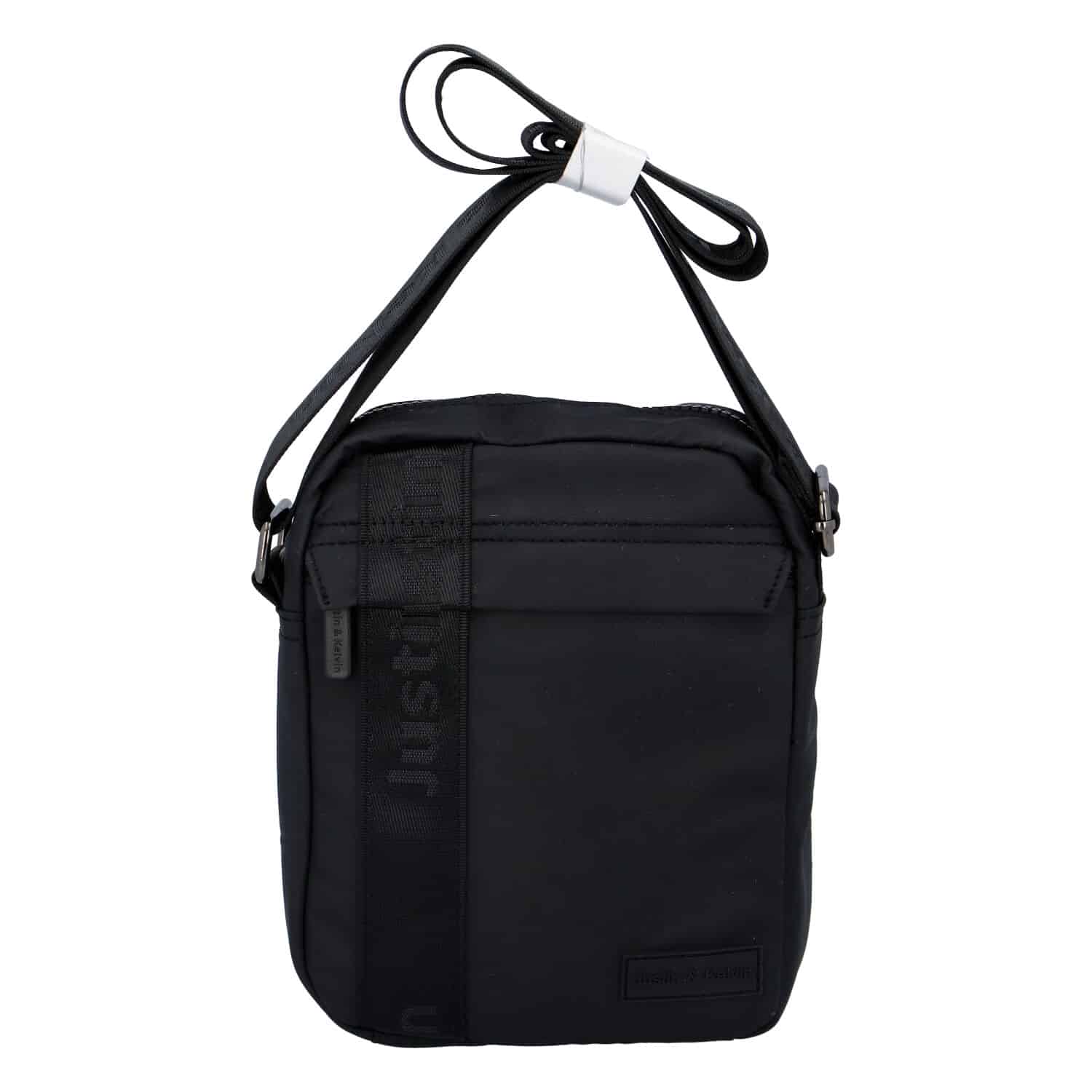 Pánská crossbody taška na doklady černá - Justin & Kelvin Harry černá