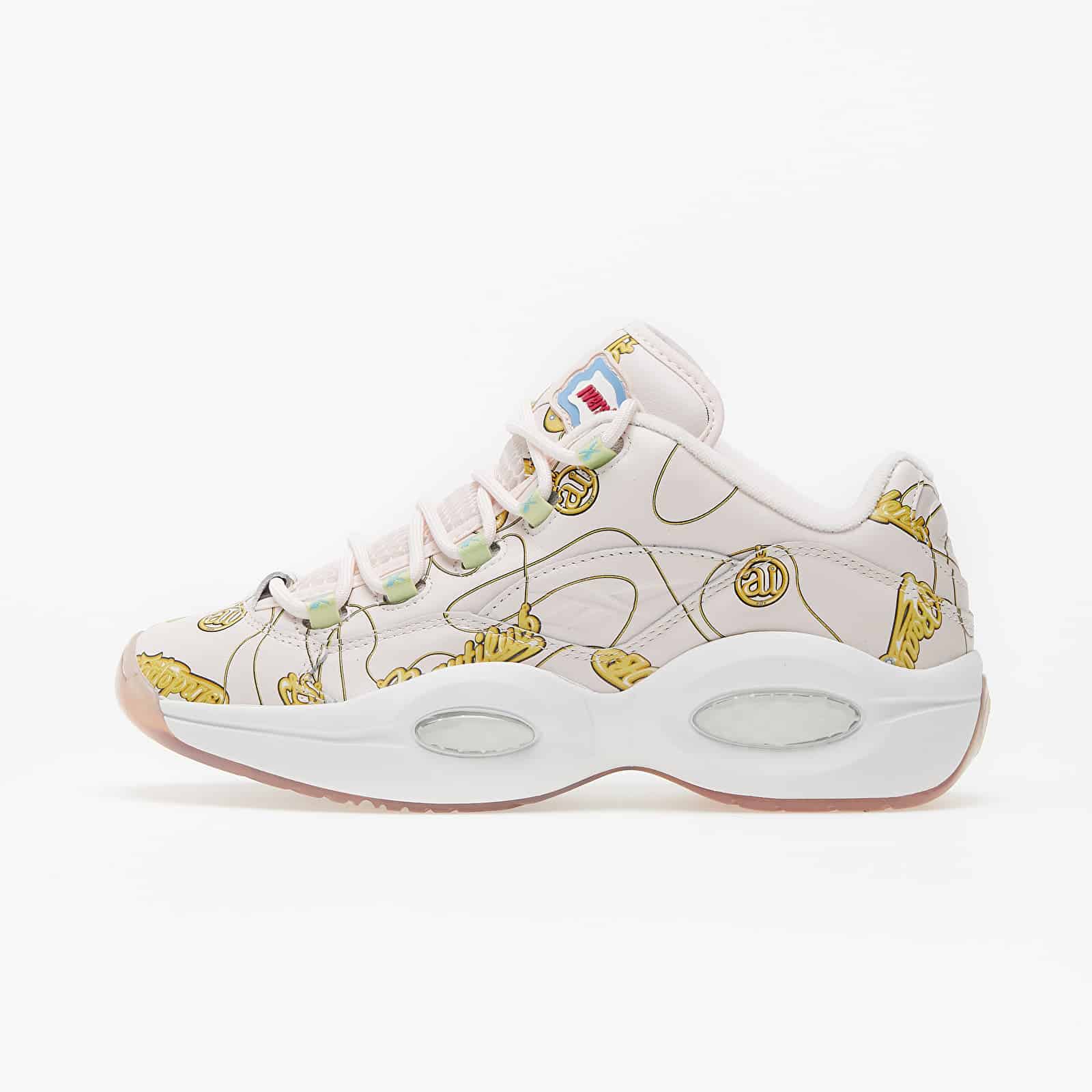 Reebok x BBC Ice Cream Question Low Polar Pink/ White/ Yellow Filament FZ4341