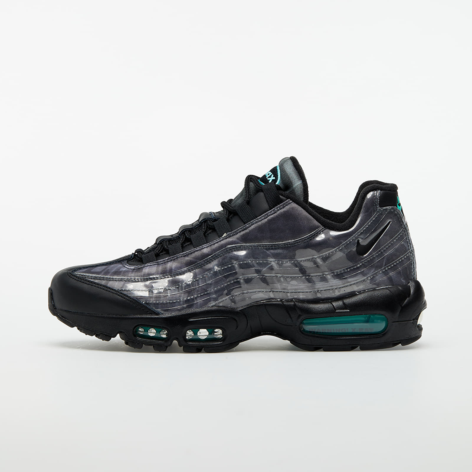 Nike Air Max 95 Black/ Black-Aurora Green-Smoke Grey DA7735-001 Nike Air Max 95 Black/ Black-Aurora Green-Smoke Grey DA7735-001