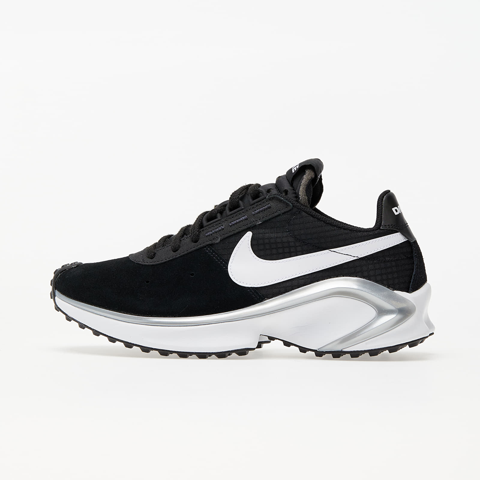 Nike D/MS/X Waffle Black/ White-Metallic Silver-White CQ0205-001
