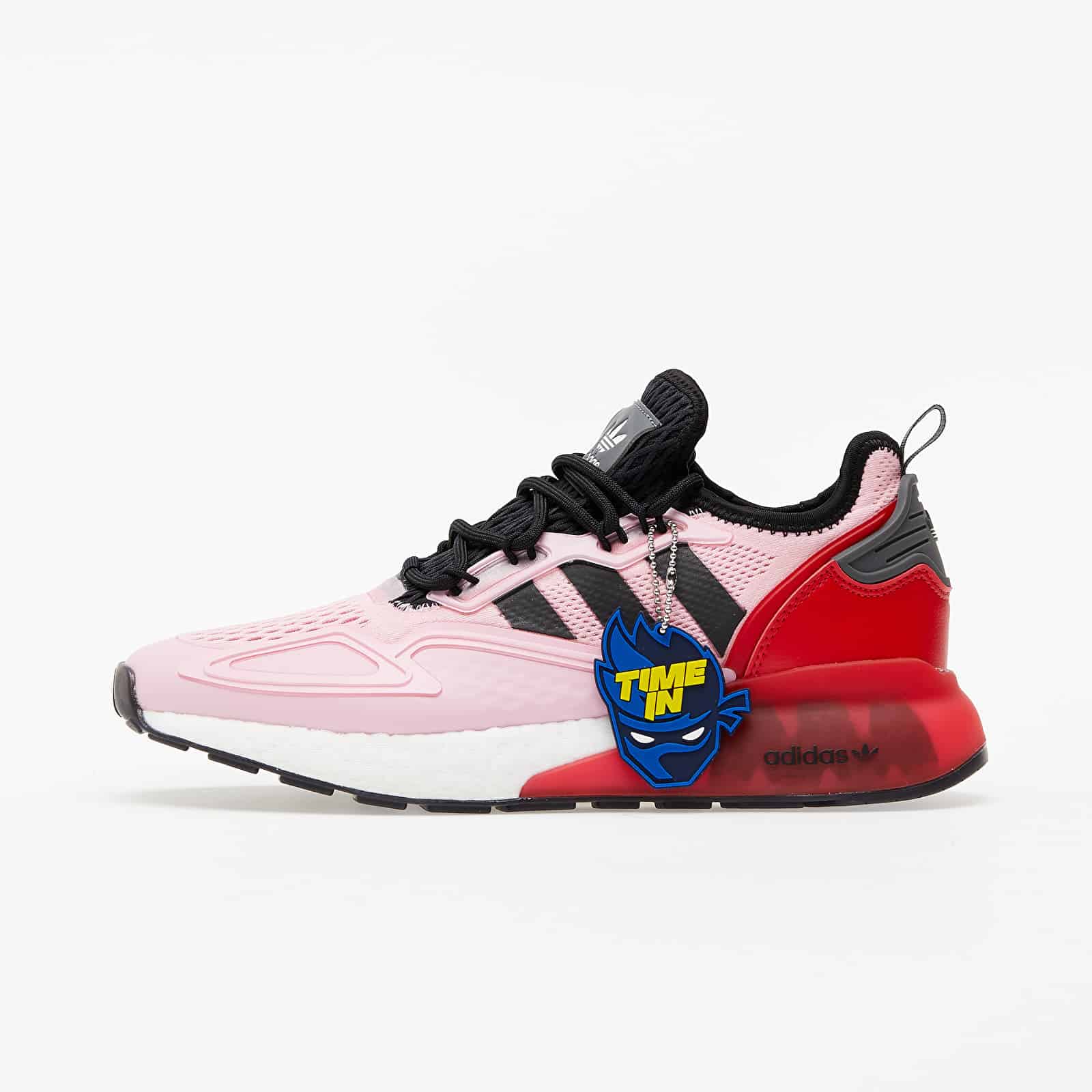 adidas x Ninja ZX 2K Boost True Pink/ Core Black/ Scarlet FZ0454
