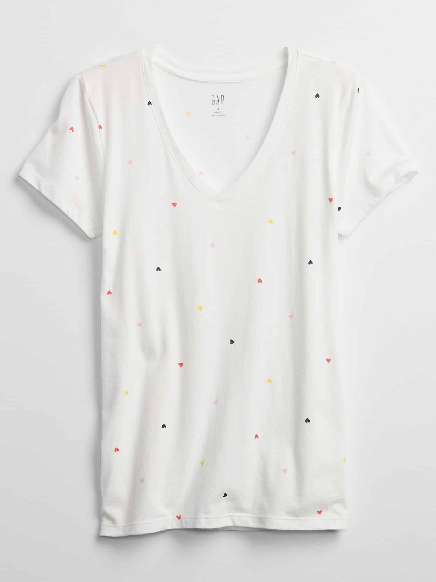GAP bílé dámské tričko
