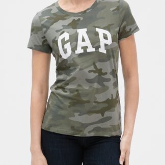 GAP zelené dámské tričko s logem