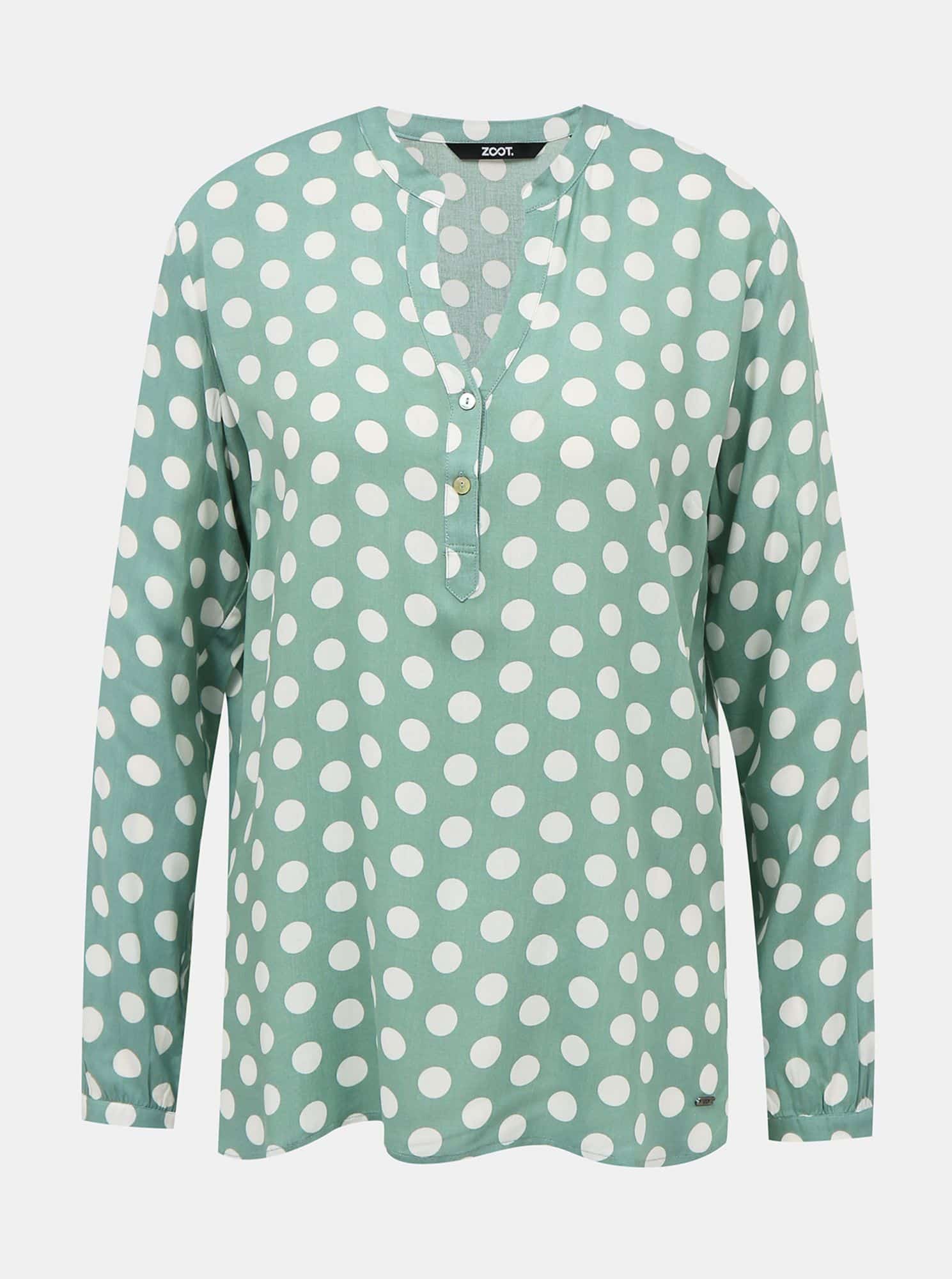 ZOOT mentolová dámská halenka Cora