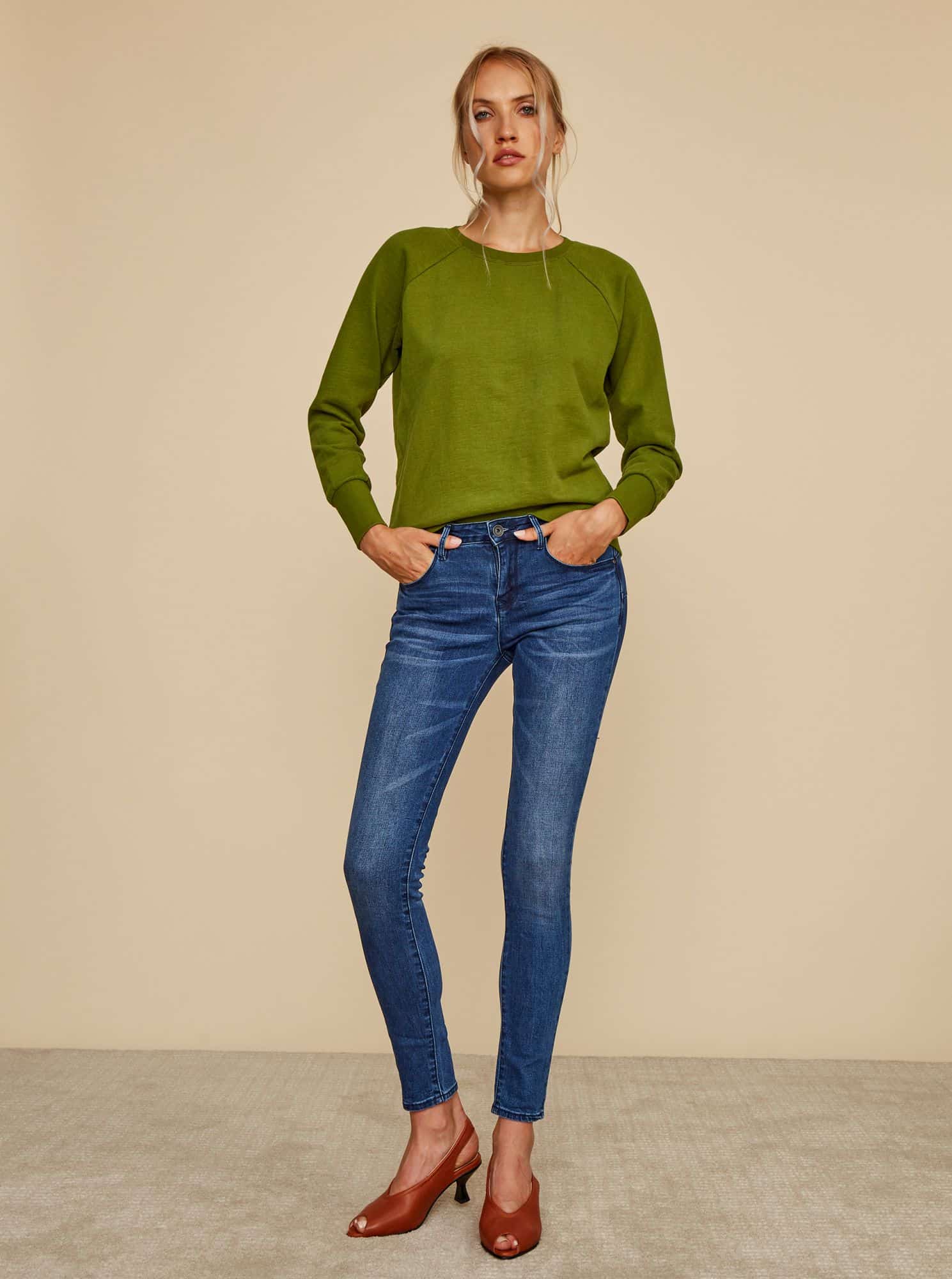 ZOOT modré slim fit džíny Mitsuko