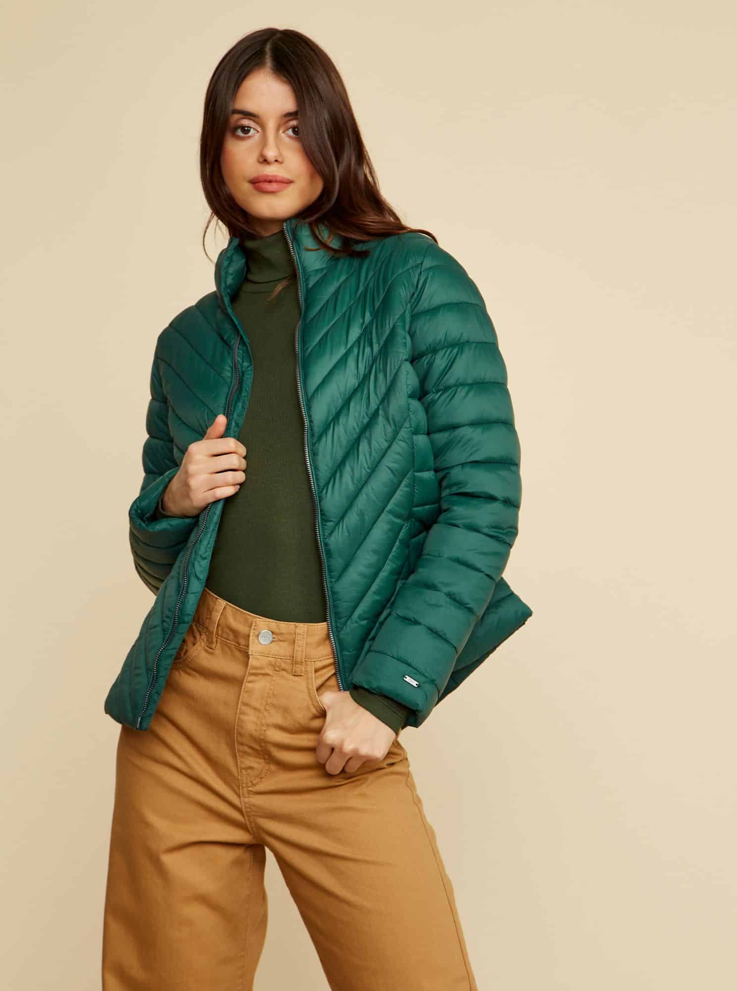 ZOOT zelená prošívaná bunda Vicci