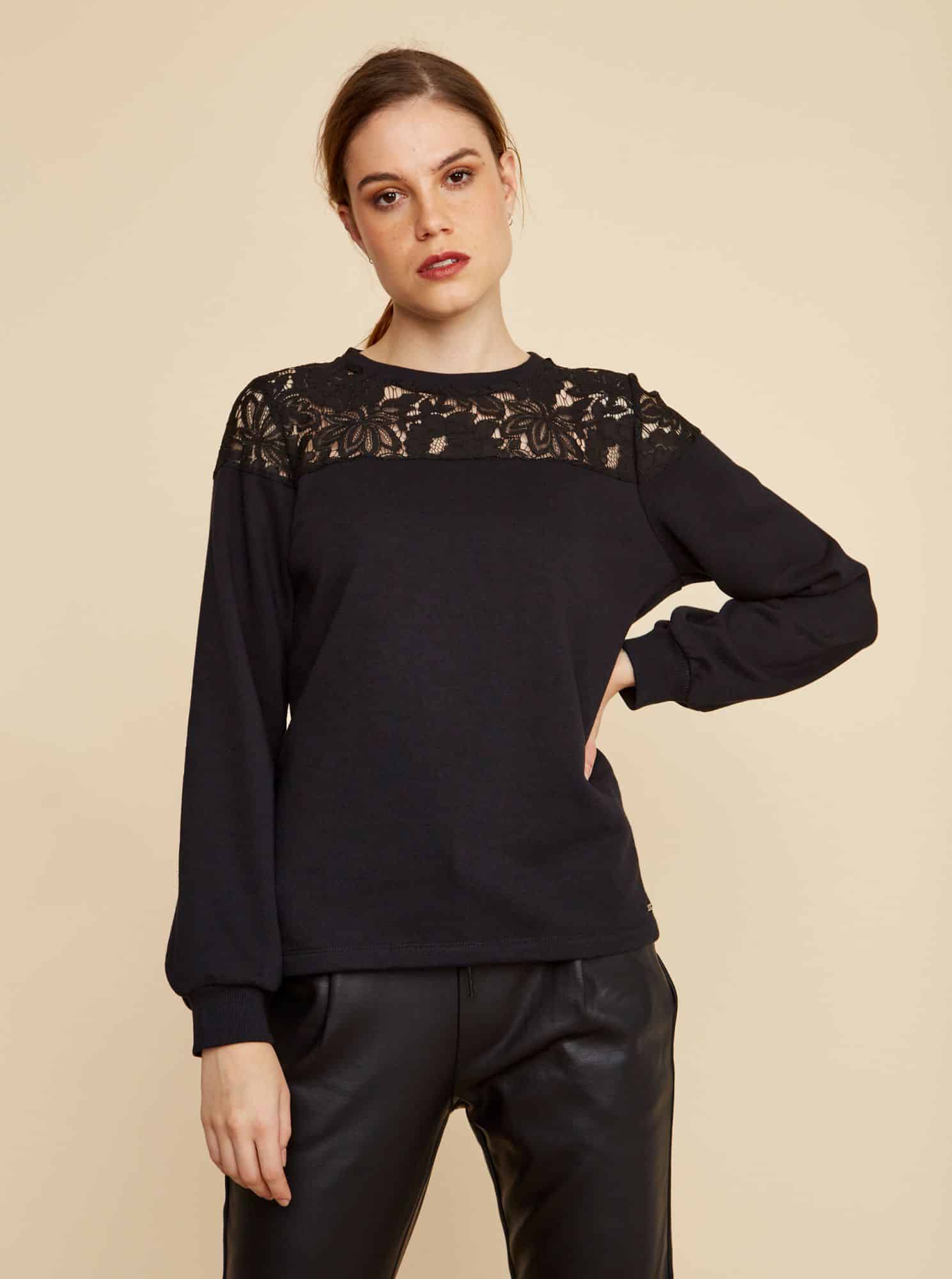 ZOOT černá dámská mikina Antonie