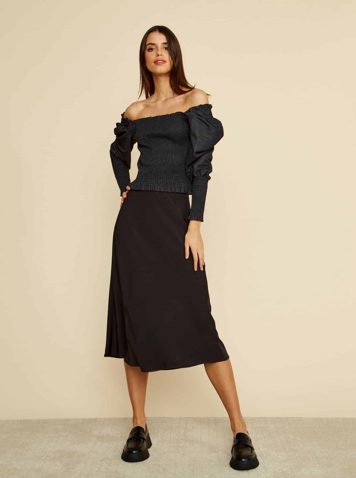 ZOOT černá midi sukně Molly