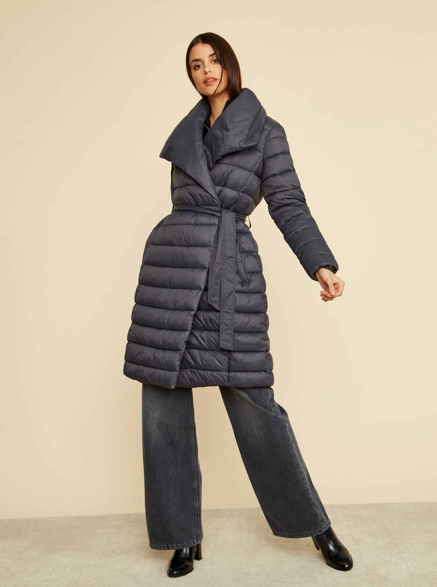 ZOOT černý zimní kabát Trisha