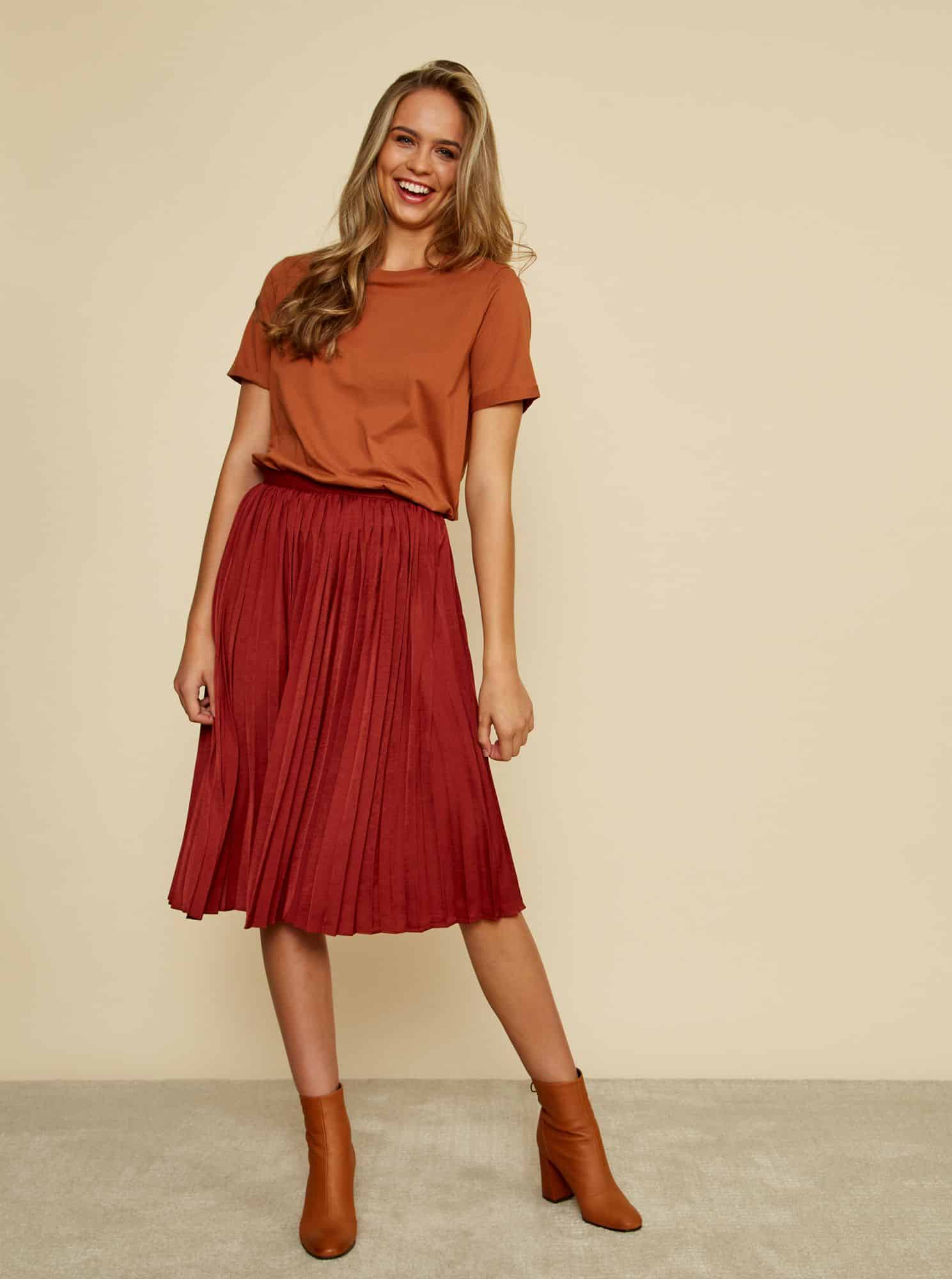 ZOOT cihlová dámská sukně Petra