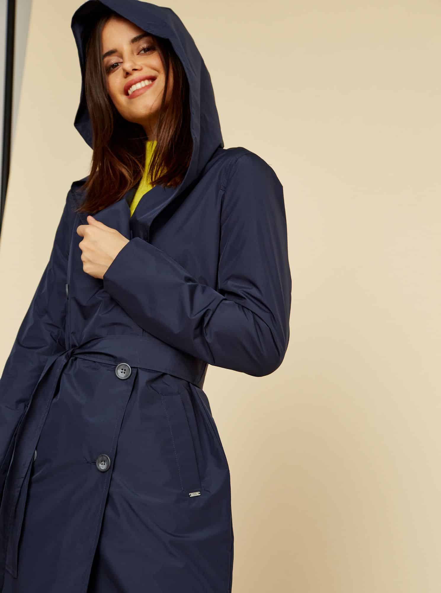 ZOOT tmavě modrý trenčkot Samantha