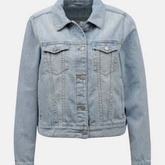 Vila světle modrá džínová bunda Rosabell