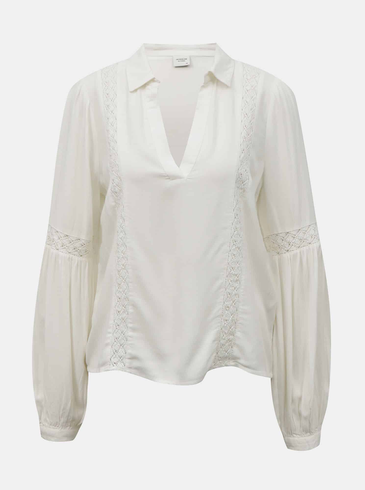 Jacqueline de Yong bílá dámské halenka Delhi