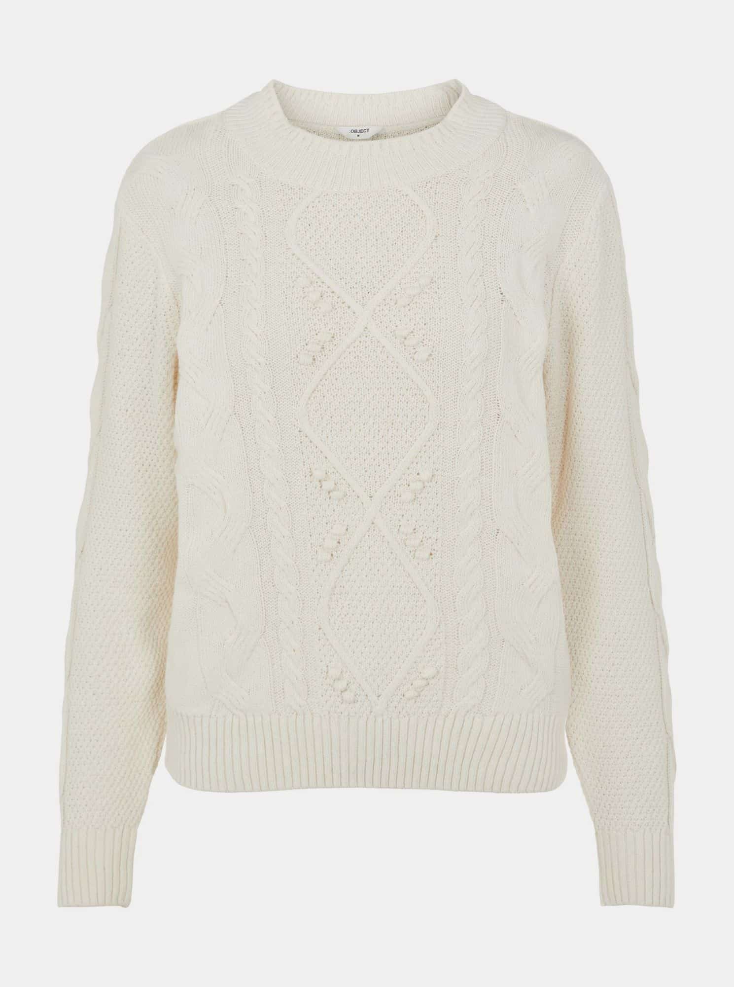 .OBJECT smetanové/krémové dámský svetr Ria