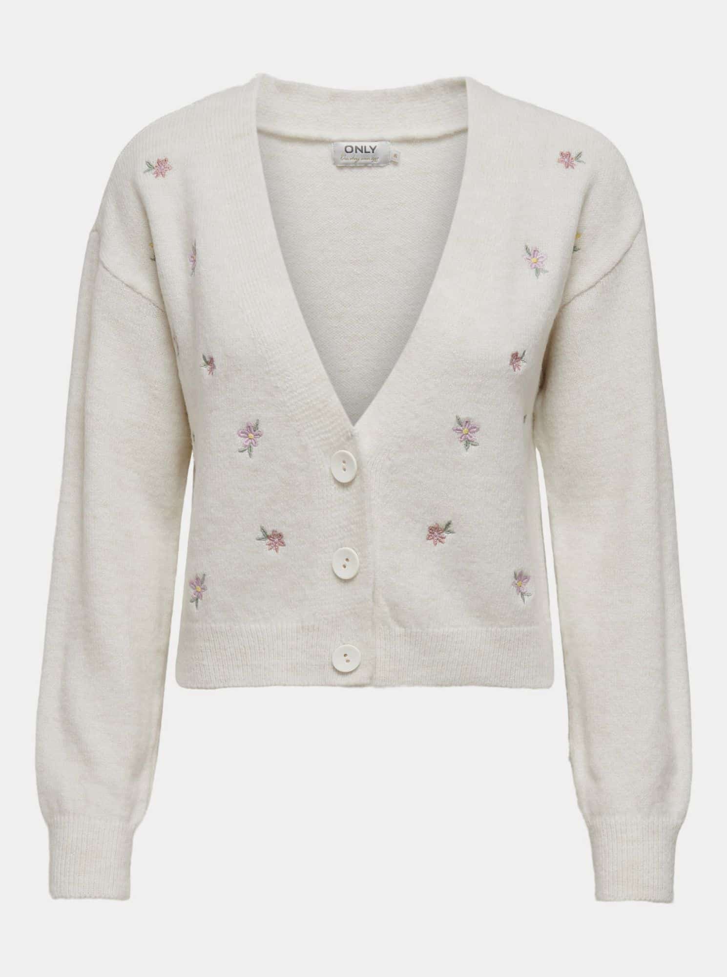 Only bílý dámský kardigan Annie