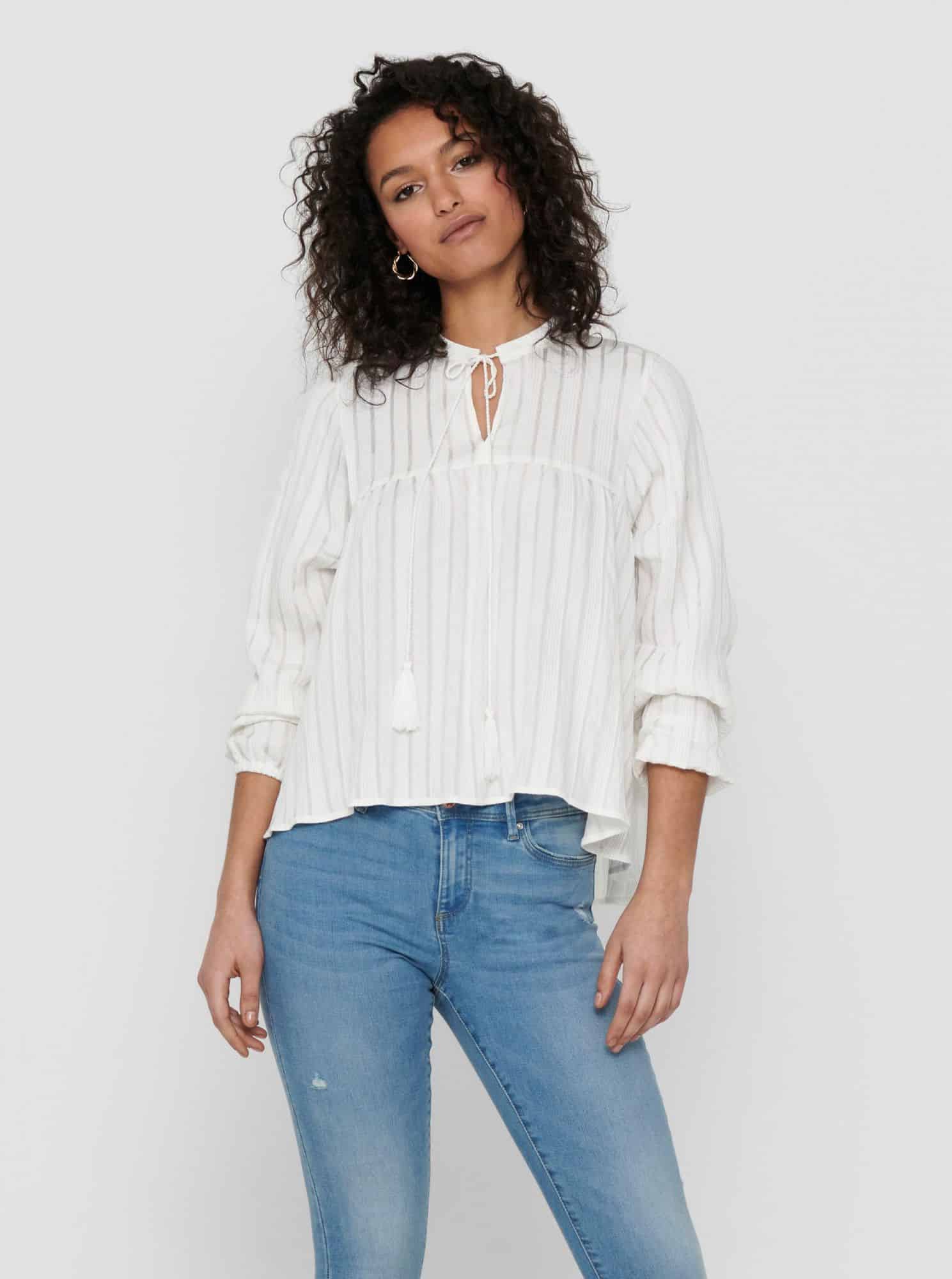 Only bílá dámská halenka Elisa