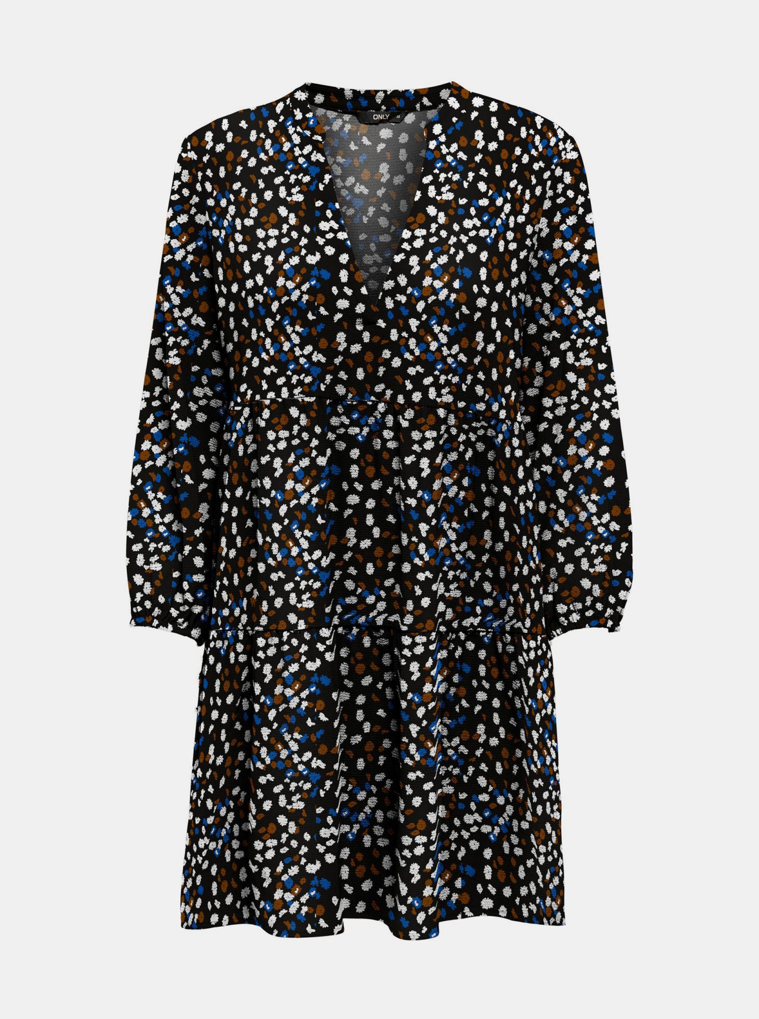 Only černé šaty se vzory Nova