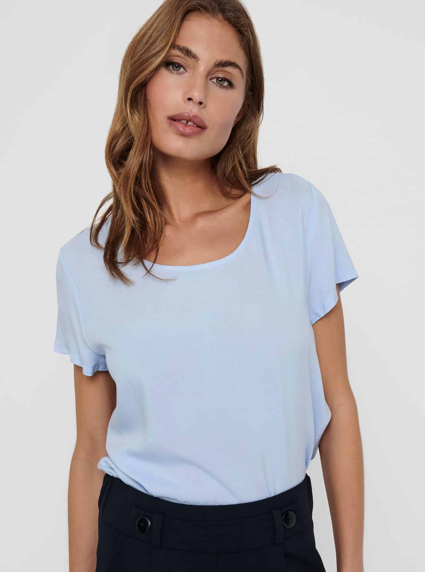 Only světle modrá dámská halenka