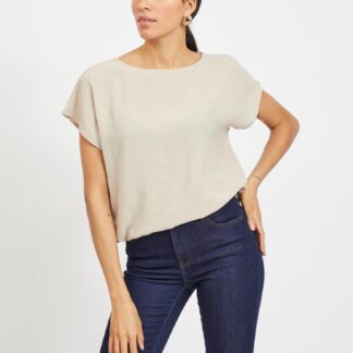 Vila béžová dámská halenka Surasha