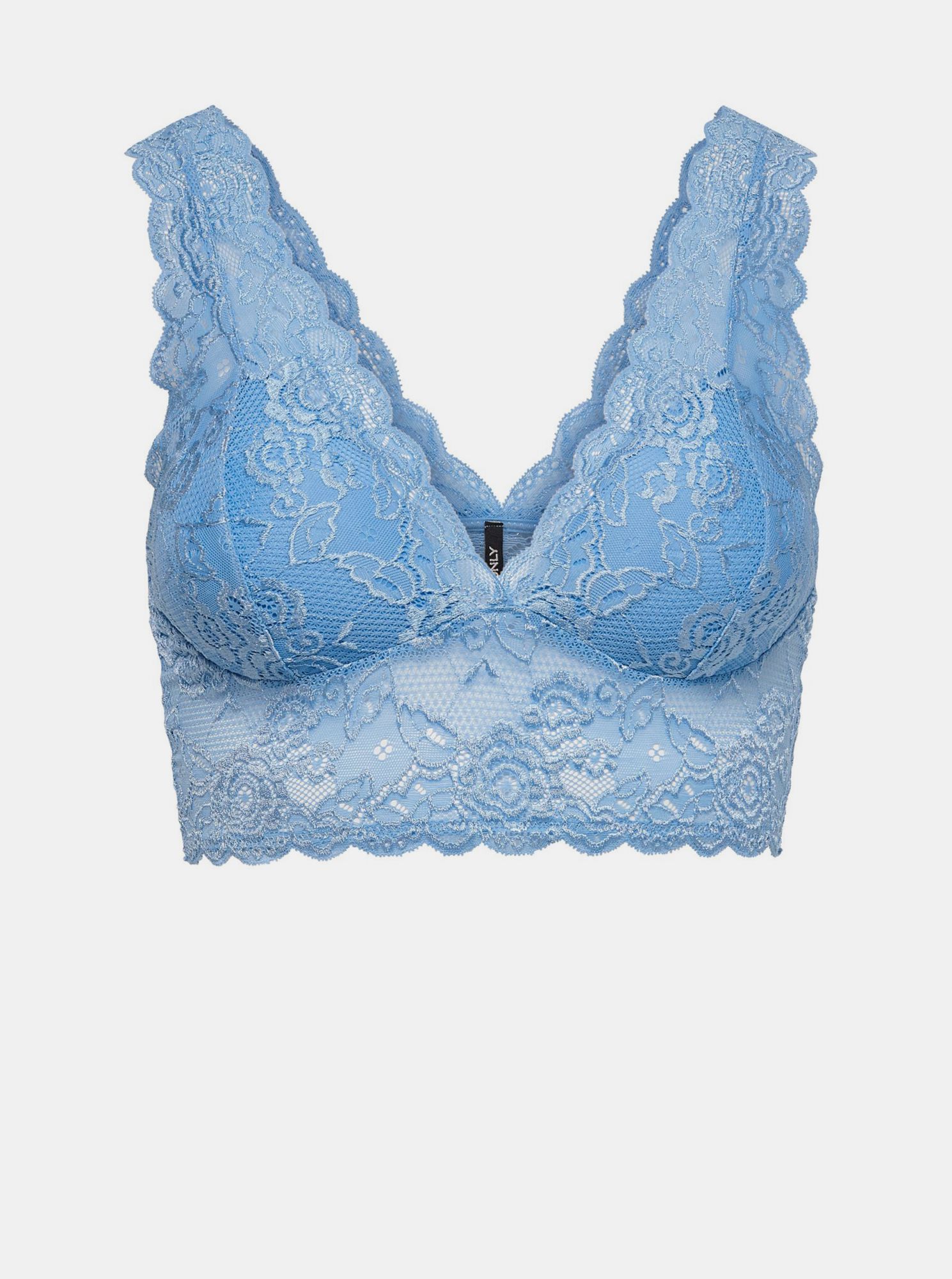 Only modrá podprsenka Chloe s krajkou