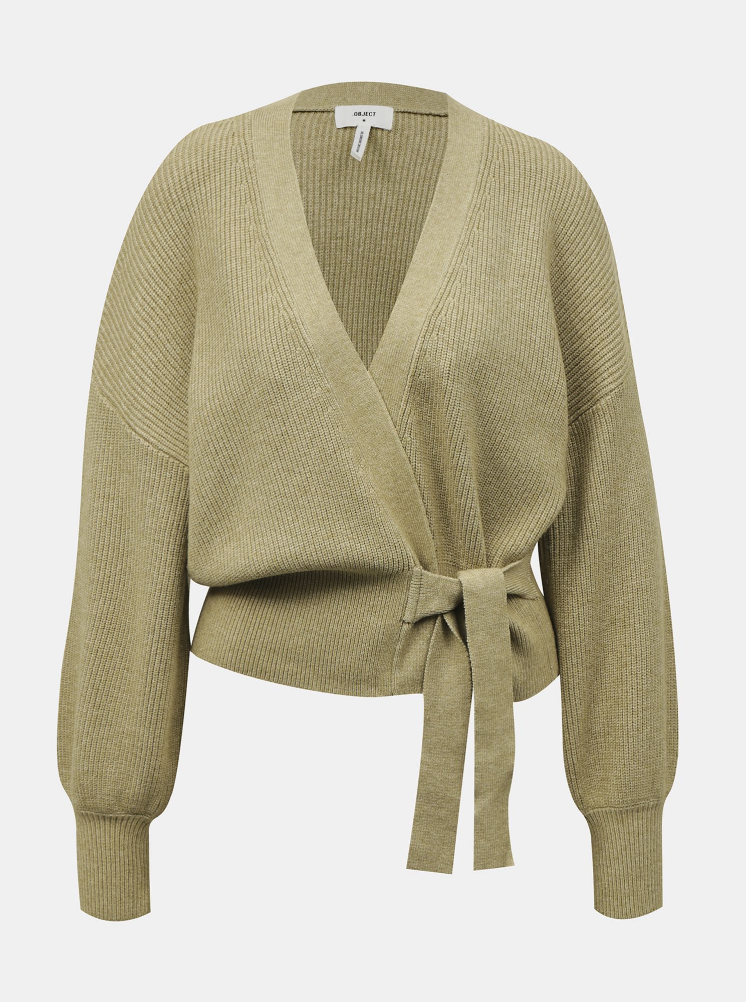 .OBJECT khaki dámský kardigan Violette