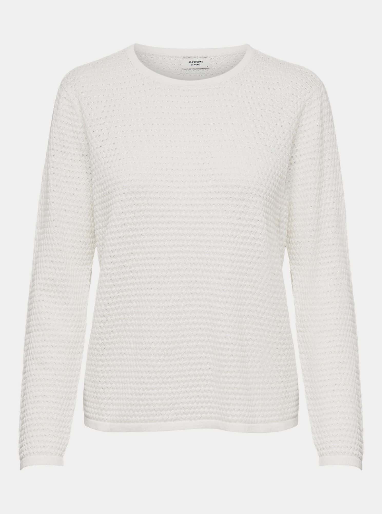 Jacqueline de Yong bílý dámský svetr Barbarini