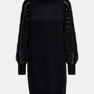 Jacqueline de Yong černé svetrové šaty Avia