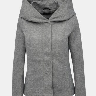Only šedý krátký kabát Sedona