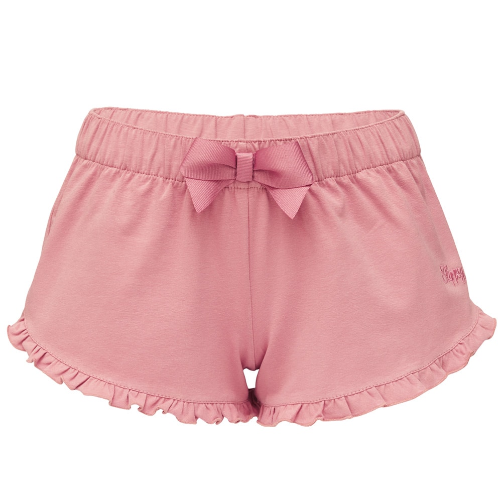 Slippsy pudrové domácí kraťasy Rose Shorts Girl