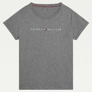 Tommy Hilfiger šedé dámské tričko RN Tee SS Logo