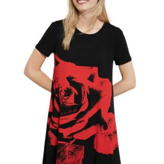 Desigual černé šaty Vest Washintong