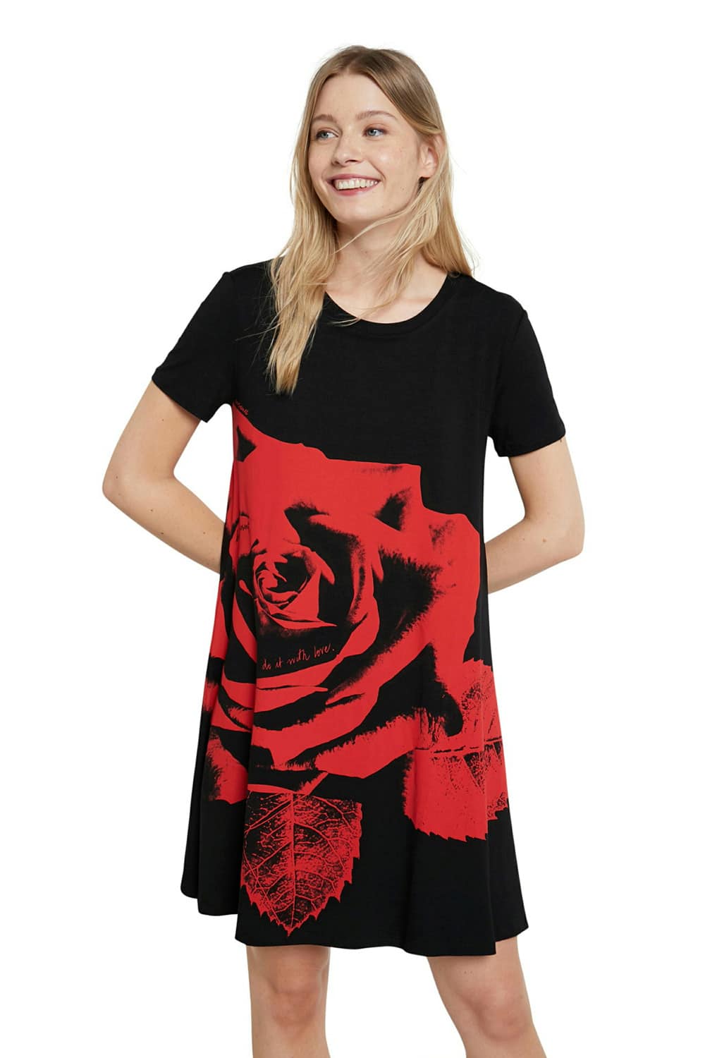 Desigual černé šaty Vest Washintong