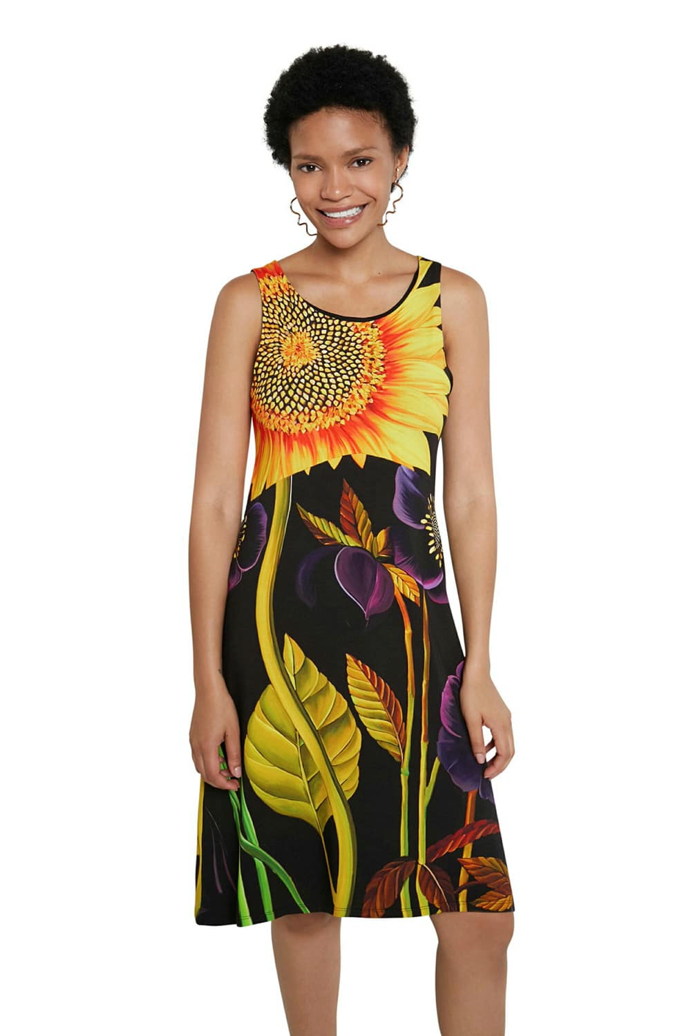 Desigual barevné šaty Vest Marlon